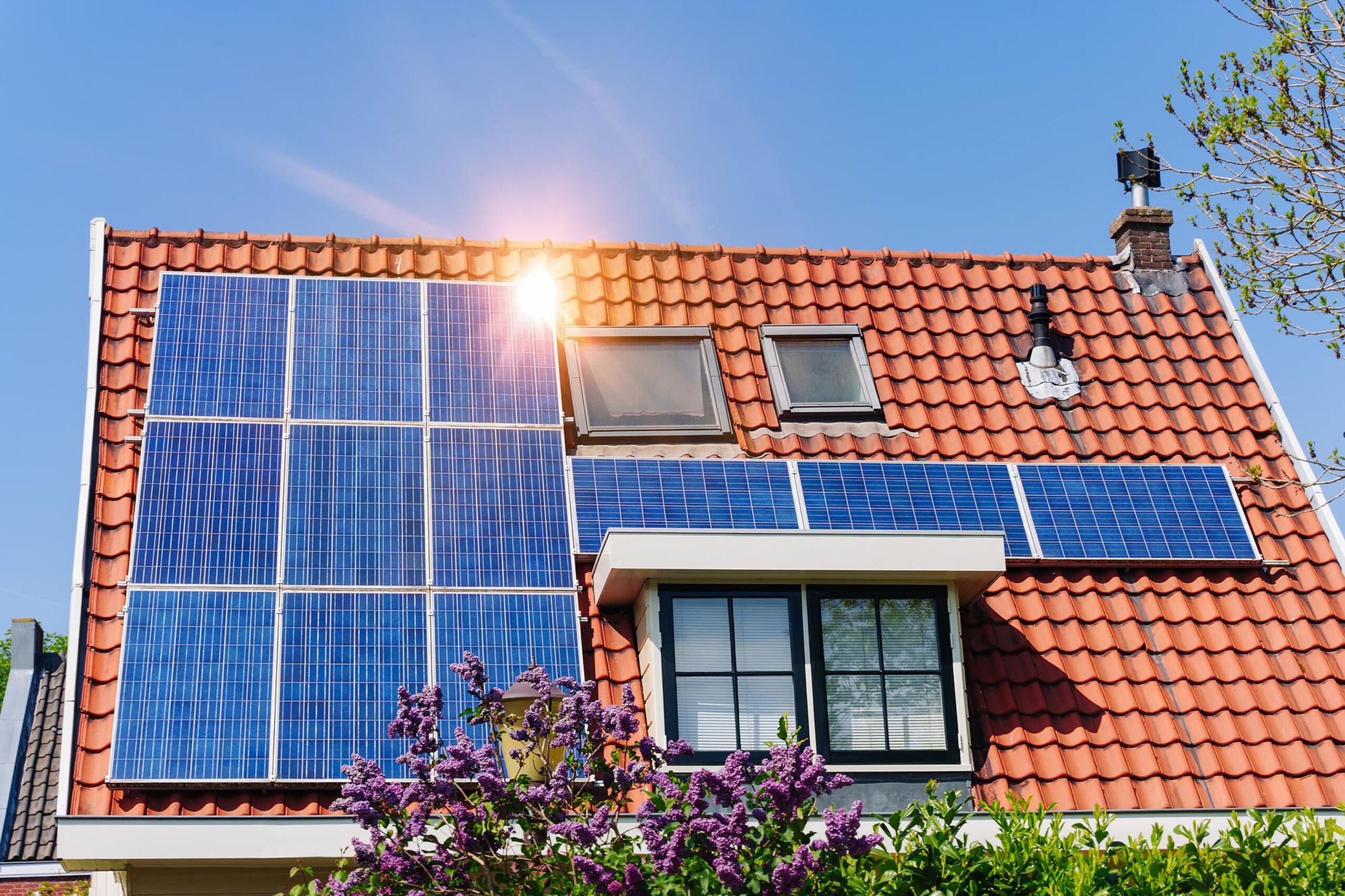 Solar panels installed on rooftop in Multan harnessing abundant sunlight for solar installation services in Multan